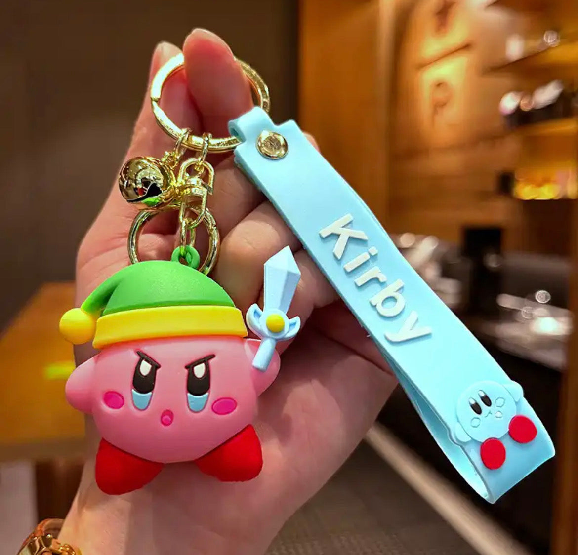 Kirby Star Keychains