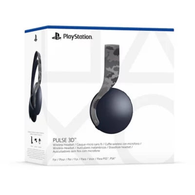 PlayStation 5 Pulse 3D Wireless Headset - Gray Camouflage