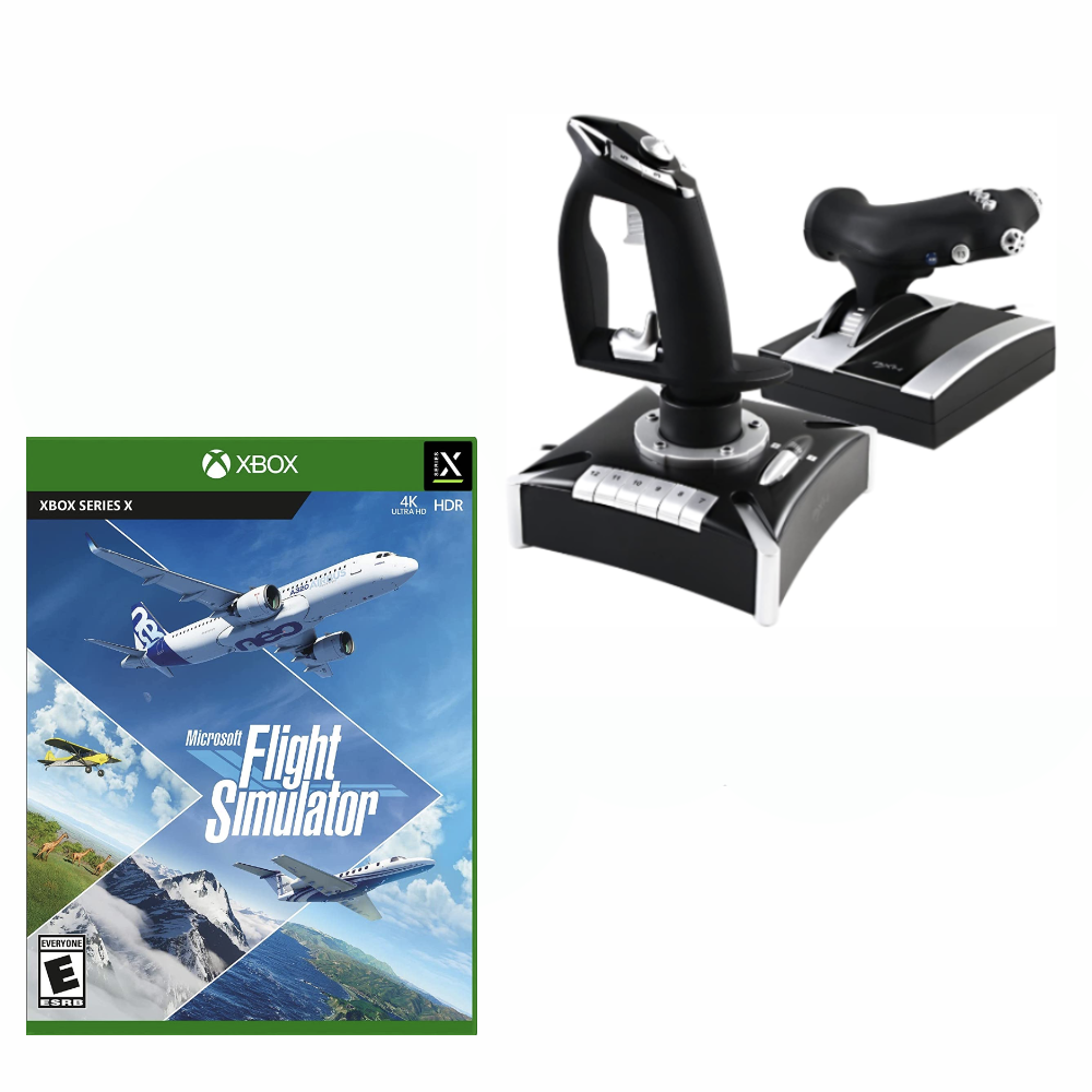 PXN 2119Pro Flight Stick with Flight Simulator Xbox Series X Bundle – Game  Bros LB