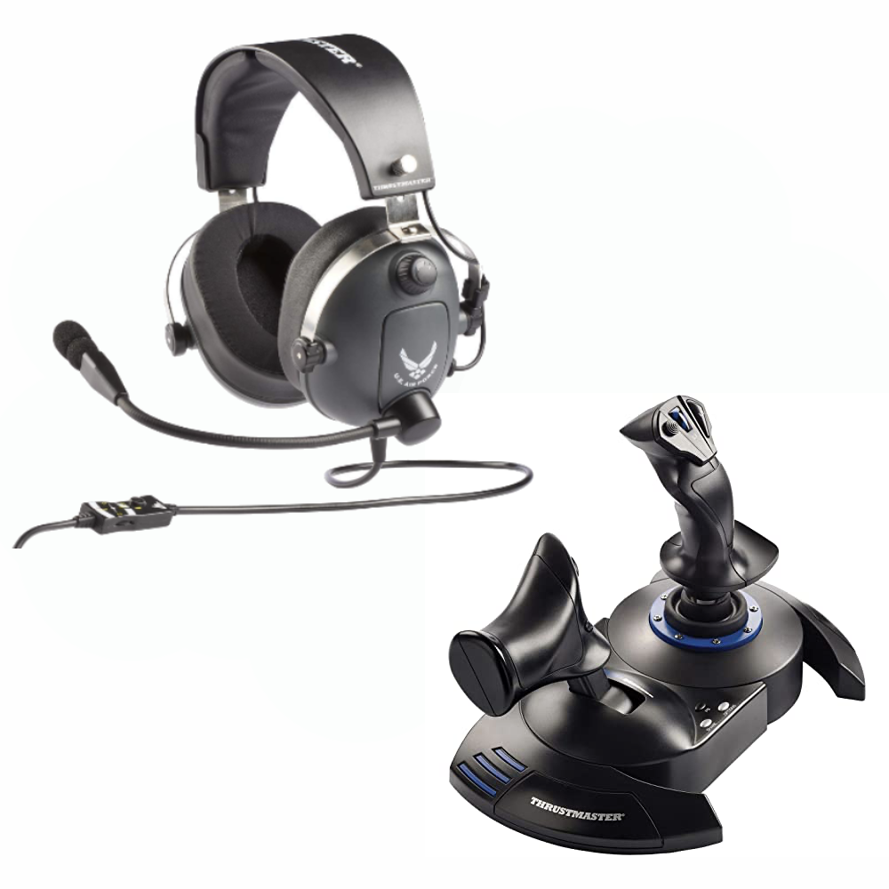 Thrustmaster T.Flight HOTAS 4 with T.Flight U.S. Air Force Edition Hea –  Game Bros LB