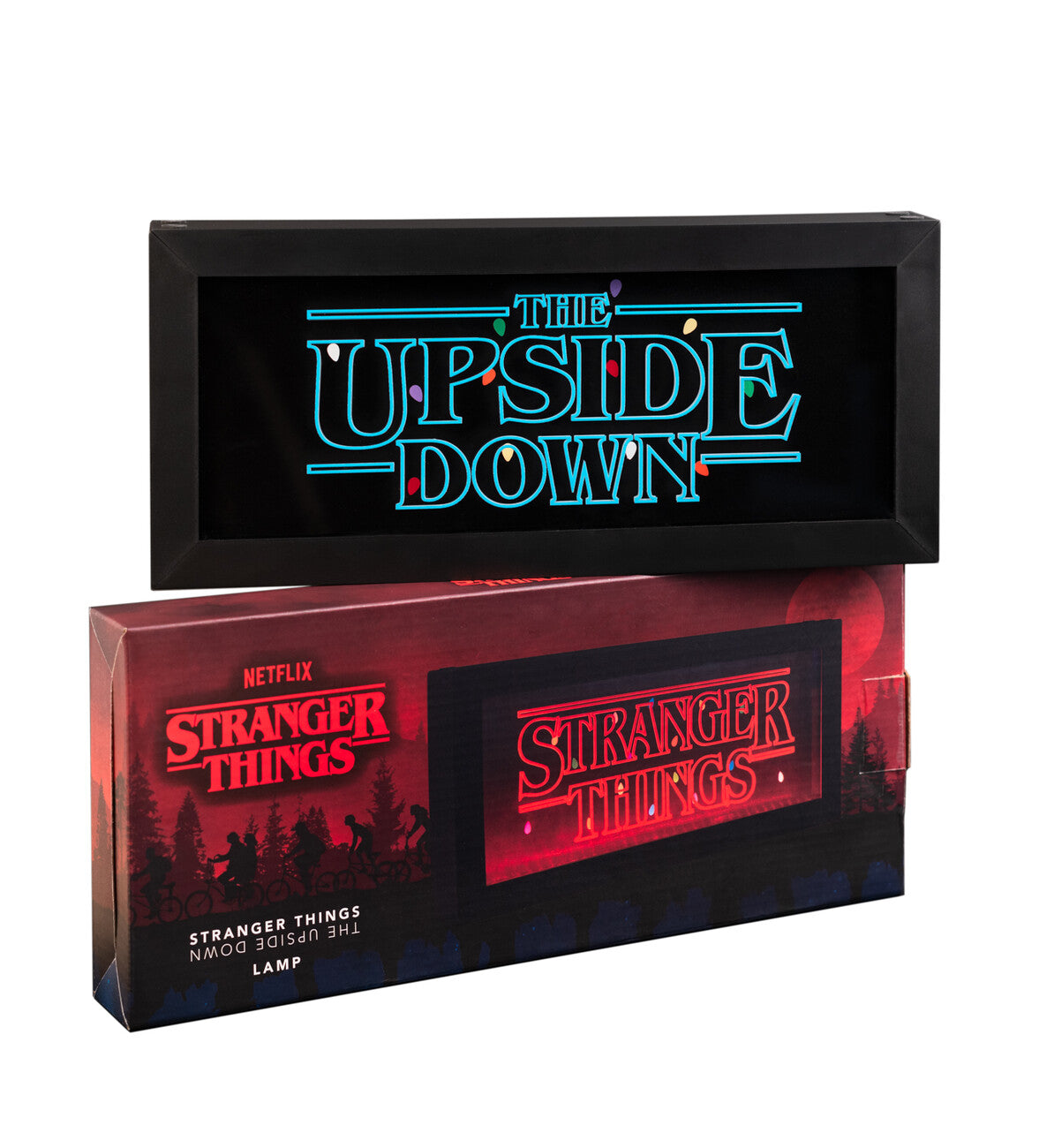مصباح Erik Official Stranger Things The Upside Down - 4 أوضاع إضاءة - إضاءة متعددة الألوان XL