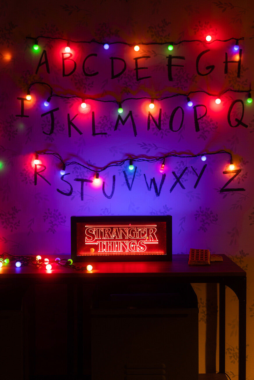 مصباح Erik Official Stranger Things The Upside Down - 4 أوضاع إضاءة - إضاءة متعددة الألوان XL