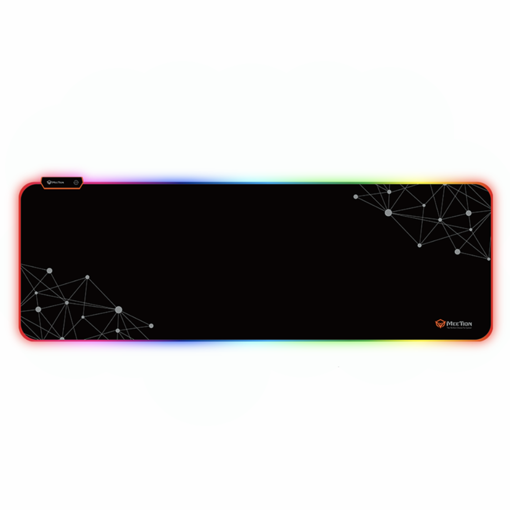 Meetion RGB Large Keyboard and Mouse Gaming Pad PD121 - Black