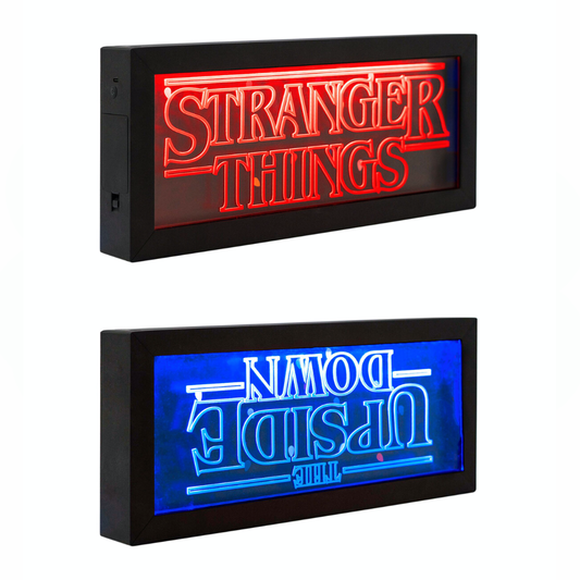 مصباح Erik Official Stranger Things The Upside Down - 4 أوضاع إضاءة - إضاءة متعددة الألوان XL