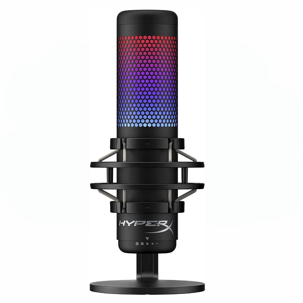 HyperX QuadCast – RGB USB Condenser Microphone for PC, PS4, PS5 – Game Bros LB