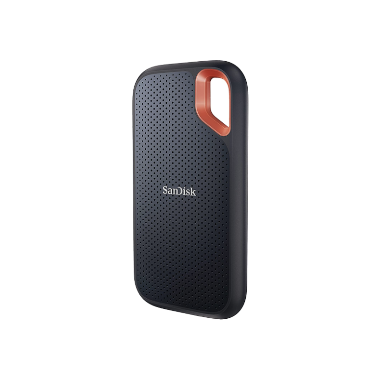 قرص SanDisk SSD محمول فائق السرعة بسعة 1 تيرابايت | 2 تيرابايت - سرعة تصل إلى 1050 ميجابايت/ثانية - USB-C، USB 3.2 الجيل الثاني - كمبيوتر شخصي | ماك