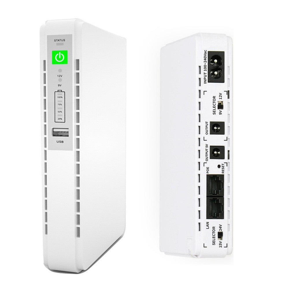 SKE, DC Mini Ups For Wifi Router, 5v 9v 12v Output POE 15v 24v – Game Bros  LB