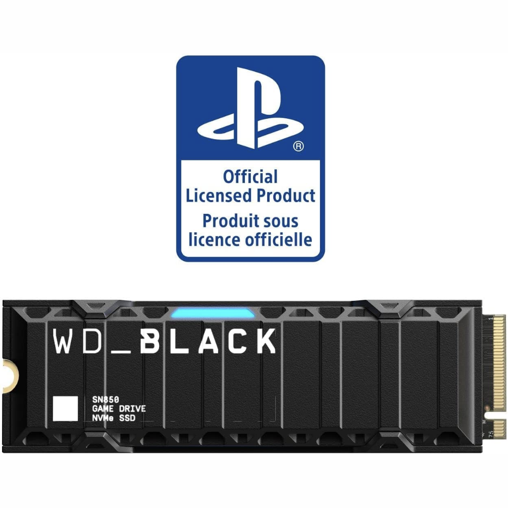 WD BLACK SN850X NVMe Internal Gaming SSD With Heatsink Gen4 PCIe