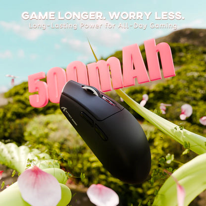 ATTACK SHARK G3 Tri-Mode Wireless Gaming Mouse 25,000 DPI, Ultra-Light 59g, PAW3311 Sensor, Broadcom Esports MCU, HUANO 80M Switches – Black