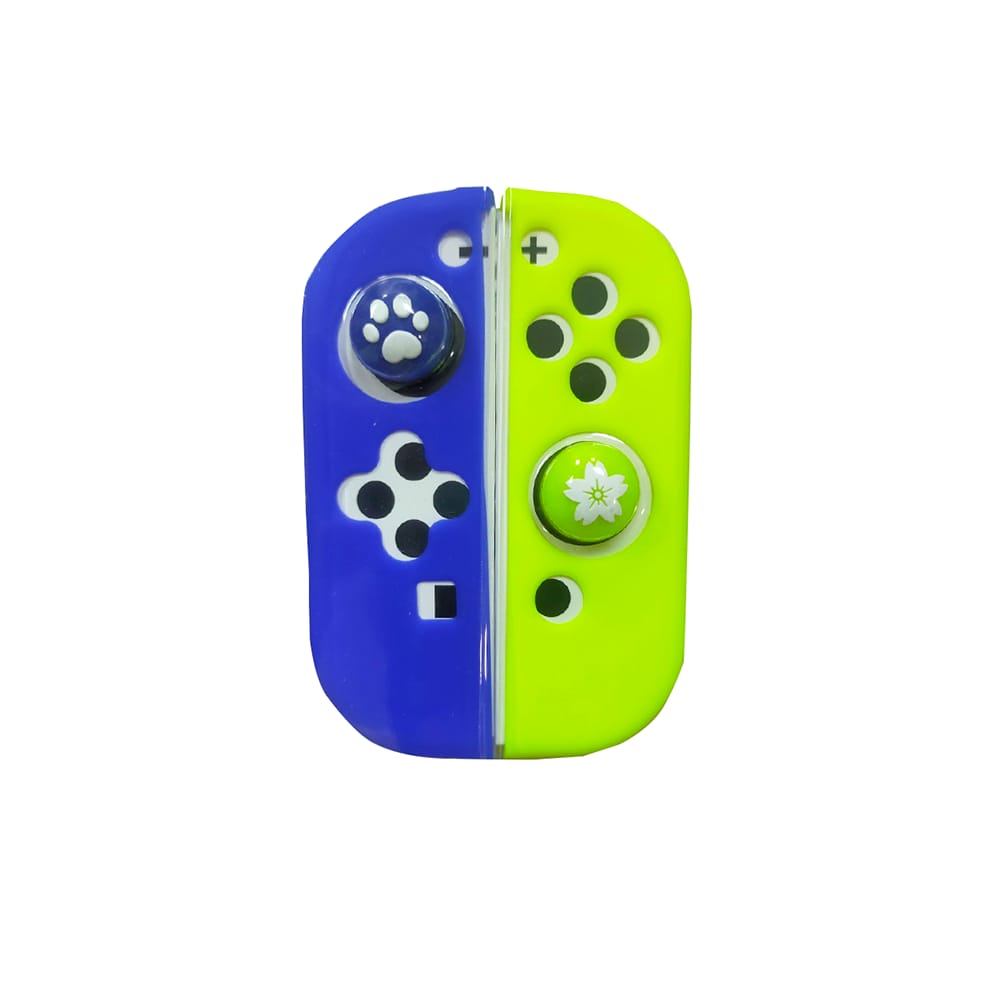 Joy-Con Controller Silicone Case Cover With Analog Grips For