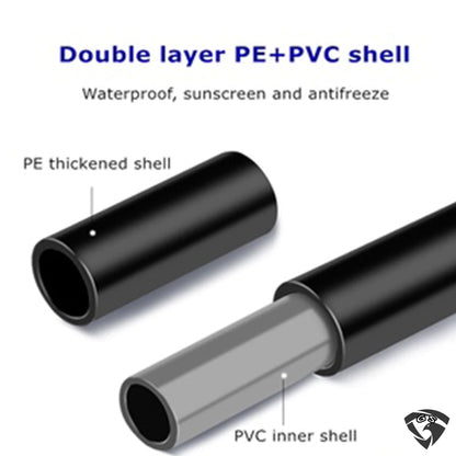 UTP CAT6 Outdoor Network Cable 305M CCA Blue With PVC+PE Jacket, Waterproof, High-Speed 2.5Gbps, PE Insulation, Anti-Interference Design & Gold-Plated RJ45 Compatibility