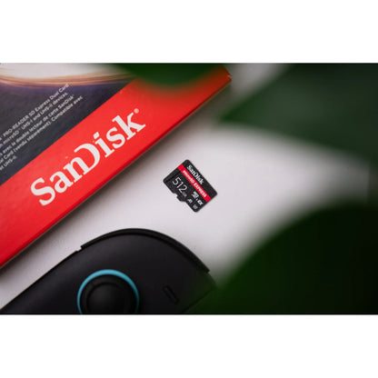 SanDisk 512GB microSD Express Card - Up to 880MB/s Read, Up to 650MB/s Write, 220MB/s Sustained Write, U3, C10 - for Nintendo Switch 2