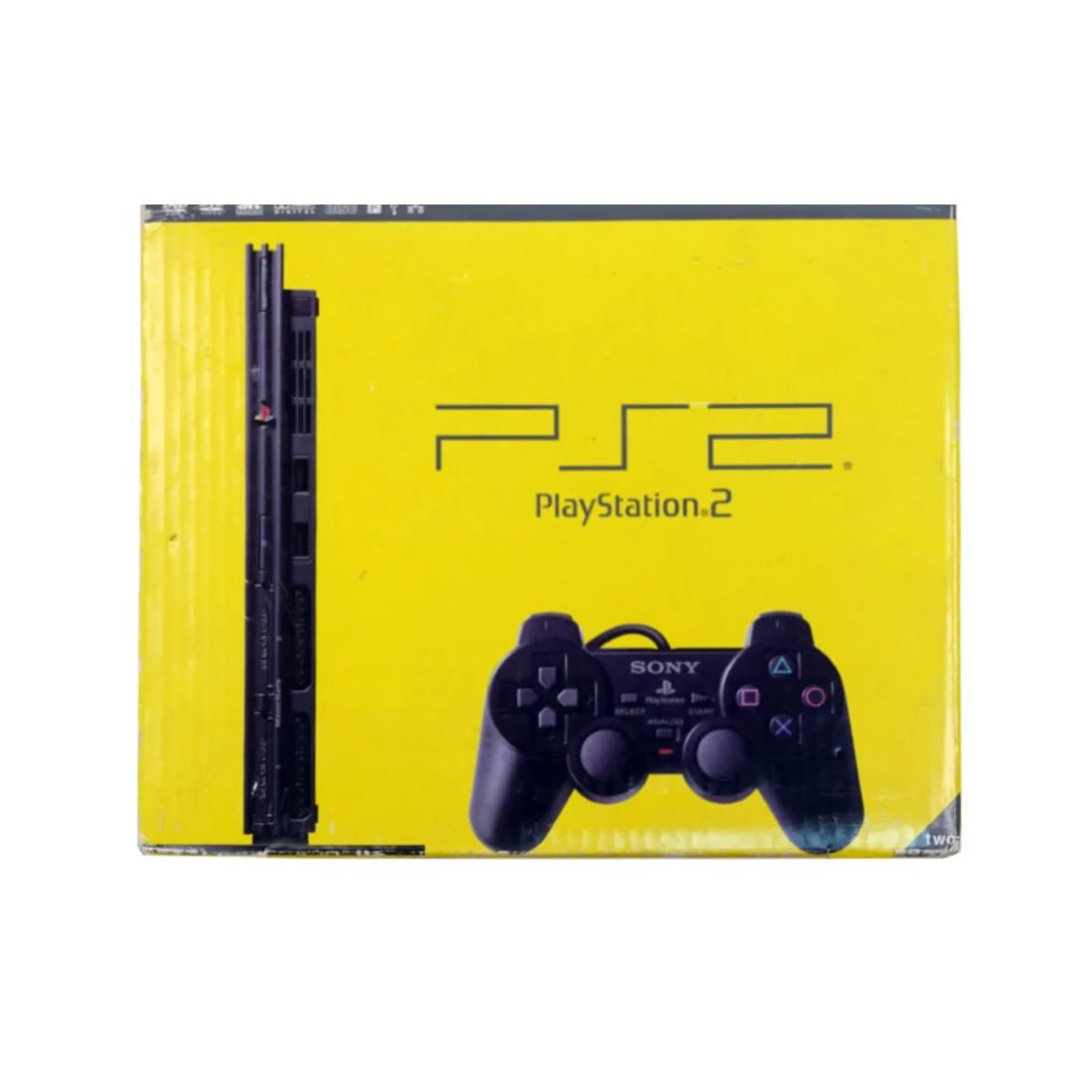 Sony PlayStation 2 Slim Console (Region Free) (CIB) Complete In Box - PS2 Black (USED)
