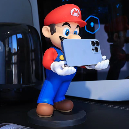 حامل جهاز سوبر ماريو كبير الحجم 39 سم من مادة البولي فينيل كلوريد