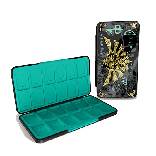 Zelda Game Card Case 24 & 16-Slot Game/Micro SD Holder For Nintendo Switch Games - 3 Models