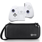 NYXI Hyperion Pro Wireless Controller for Switch/Switch 2/OLED, with Hall Effect, Programmable, 6-Axis Gyro, Turbo & Vibration & Carbon One Carry Case Bundle
