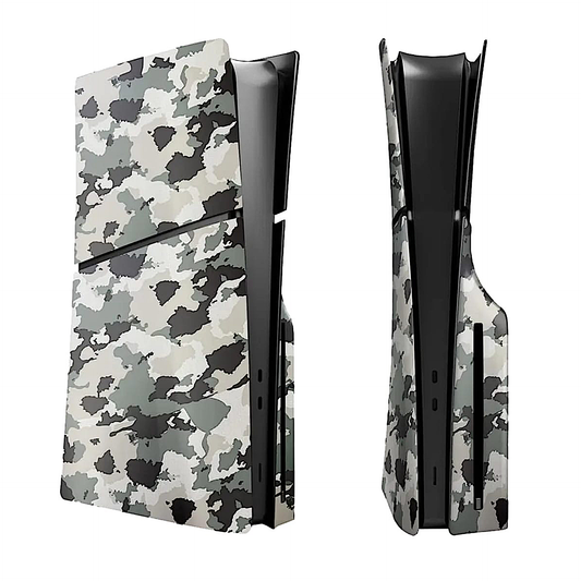 PS5 Slim Disc Edition Console Covers Face Plate Replica - Camo