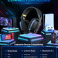 ONIKUMA B2 Gaming Headset Bluetooth 2.4g, Wireless & Wired - Three Modes - Black | Blue