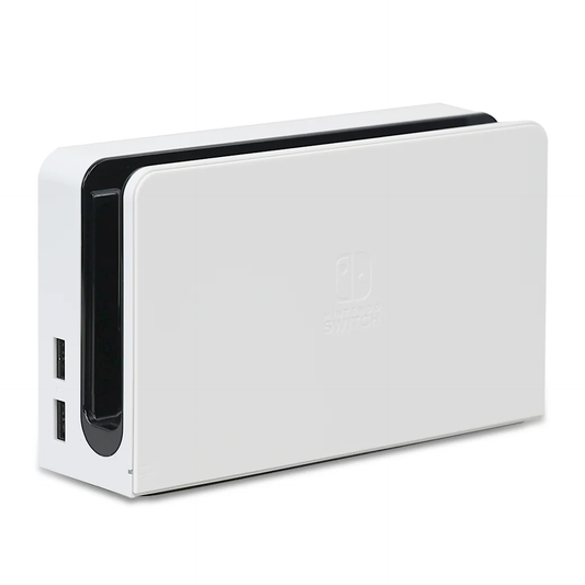 Original Dock For Nintendo Switch OLED White (Compatible With Standard/Oled Model)