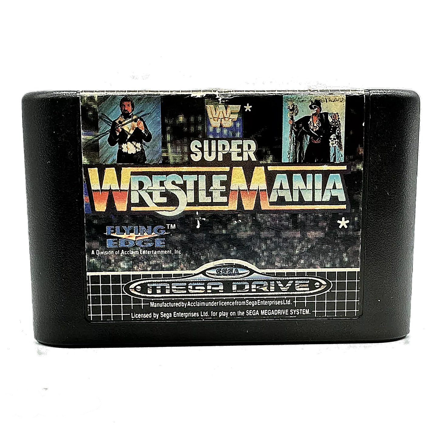 WWF Super WrestleMania (Game Cartridge) - SEGA Mega Drive - (USED)