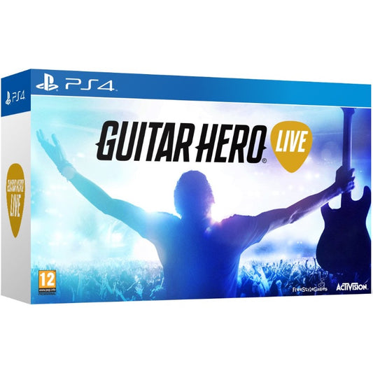 Guitar Hero Live with Guitar Controller For PS4 (USED) - Playstation 4