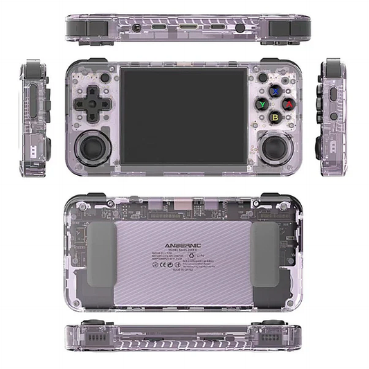 ANBERNIC RG35XX H Retro Handheld Game Console - Purple | Black | White