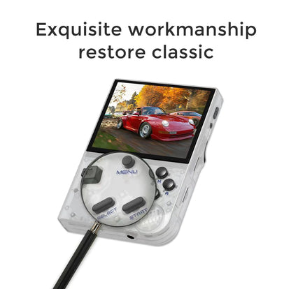 جهاز ألعاب محمول ANBERNIC RG35XX - بنفسجي | أبيض | رمادي