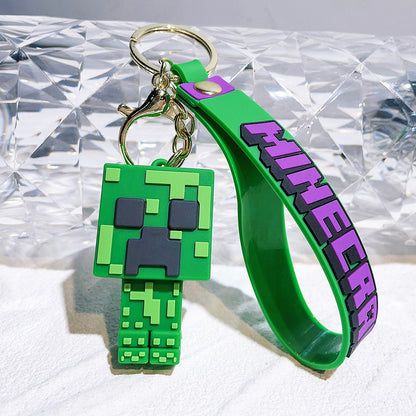 Minecraft 3D Keychain - Steve | Creeper