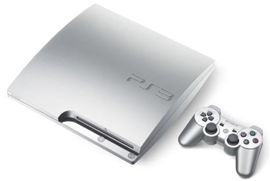 Sony PlayStation 3 PS3 Slim 320GB Console - Silver Limited Edition (USED)