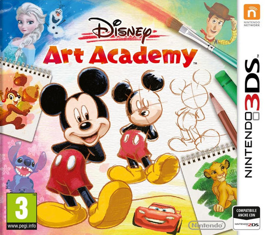 Disney Art Academy - Nintendo 3DS (PAL) - (USED)