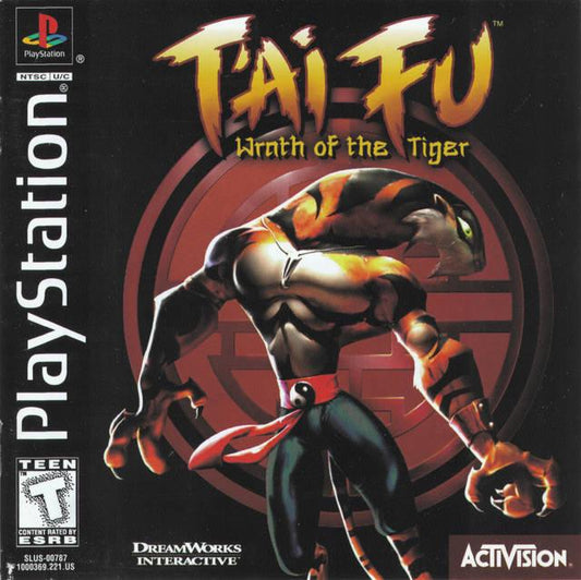 Tai Fu Wrath of the Tiger - PlayStation 1 (NTSC-U) - (USED)