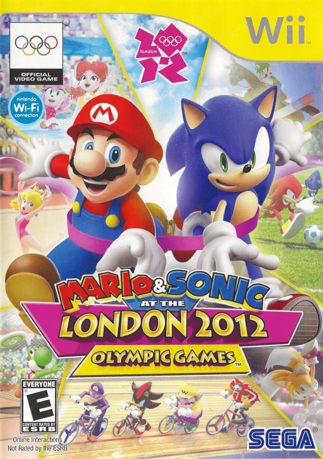Mario & Sonic at the London 2012 Olympic Games - Nintendo Wii (NTSC-U) - (USED)