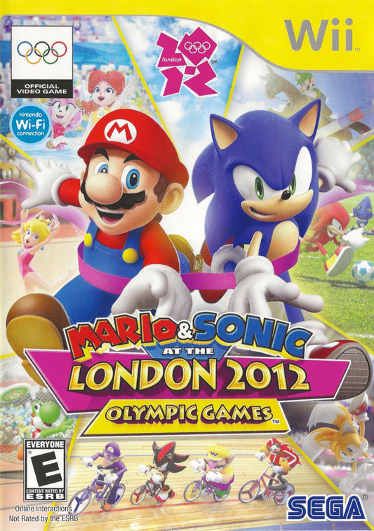 Mario & Sonic at the London 2012 Olympic Games - Nintendo Wii (NTSC-U) - (USED)