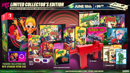Zombies Ate My Neighbors & Ghoul Patrol Collector's Edition (Limited Run Games #112) - Nintendo Switch