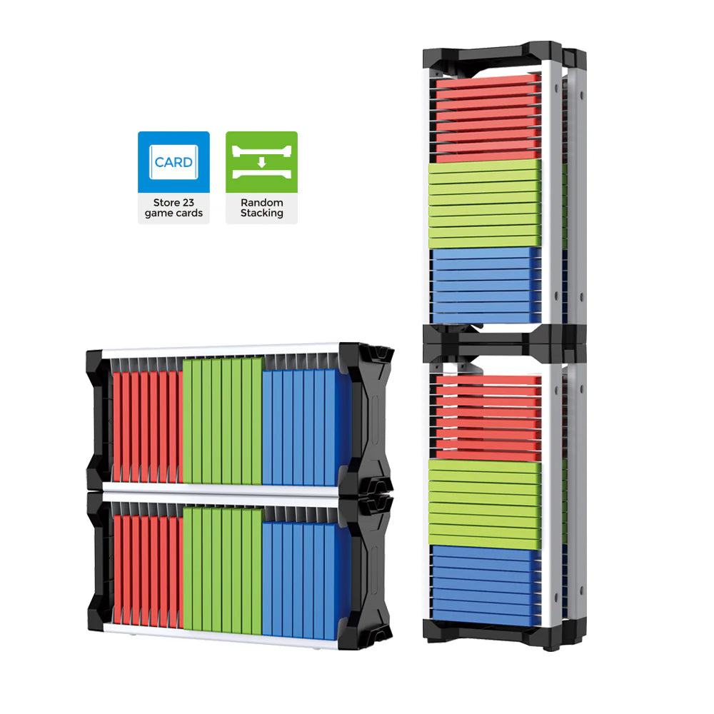 Dobe Game Storage Stand With 2 Hooks For (23 Physical Gaming Discs) PS4 | PS5 | Xbox | Nintendo Switch
