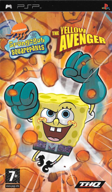 SpongeBob SquarePants: The Yellow Avenger - Sony PSP (USED)