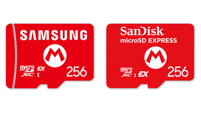 بطاقة ذاكرة microSD Express سعة 256 جيجابايت من سامسونج/سانديسك لجهاز نينتندو سويتش 2 