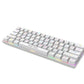 Blue Tech KB418 RGB Backlit Mechanical Keyboard And Mouse Combo - Red Switch