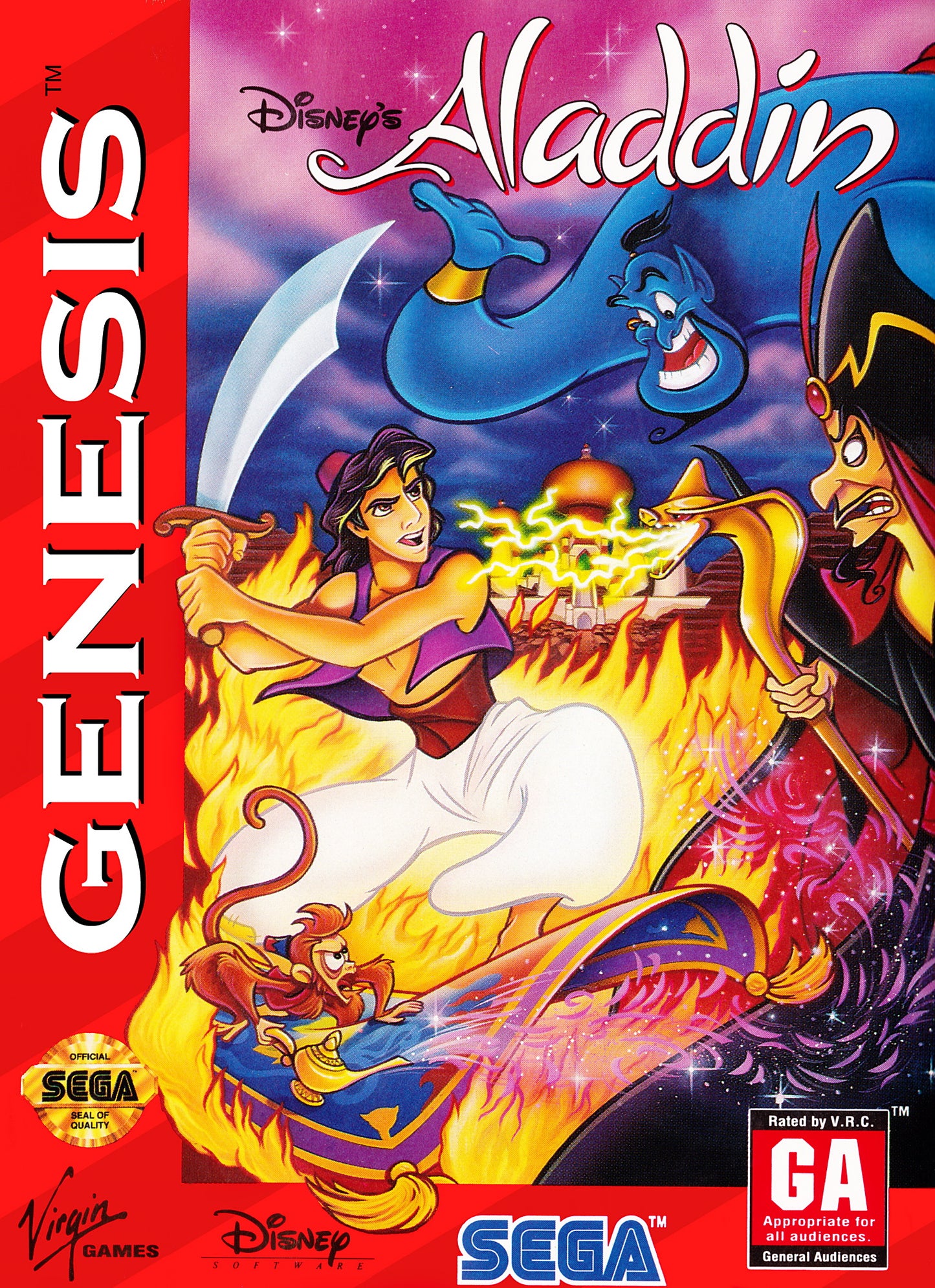 Disney's Aladdin - SEGA Genesis - (USED)