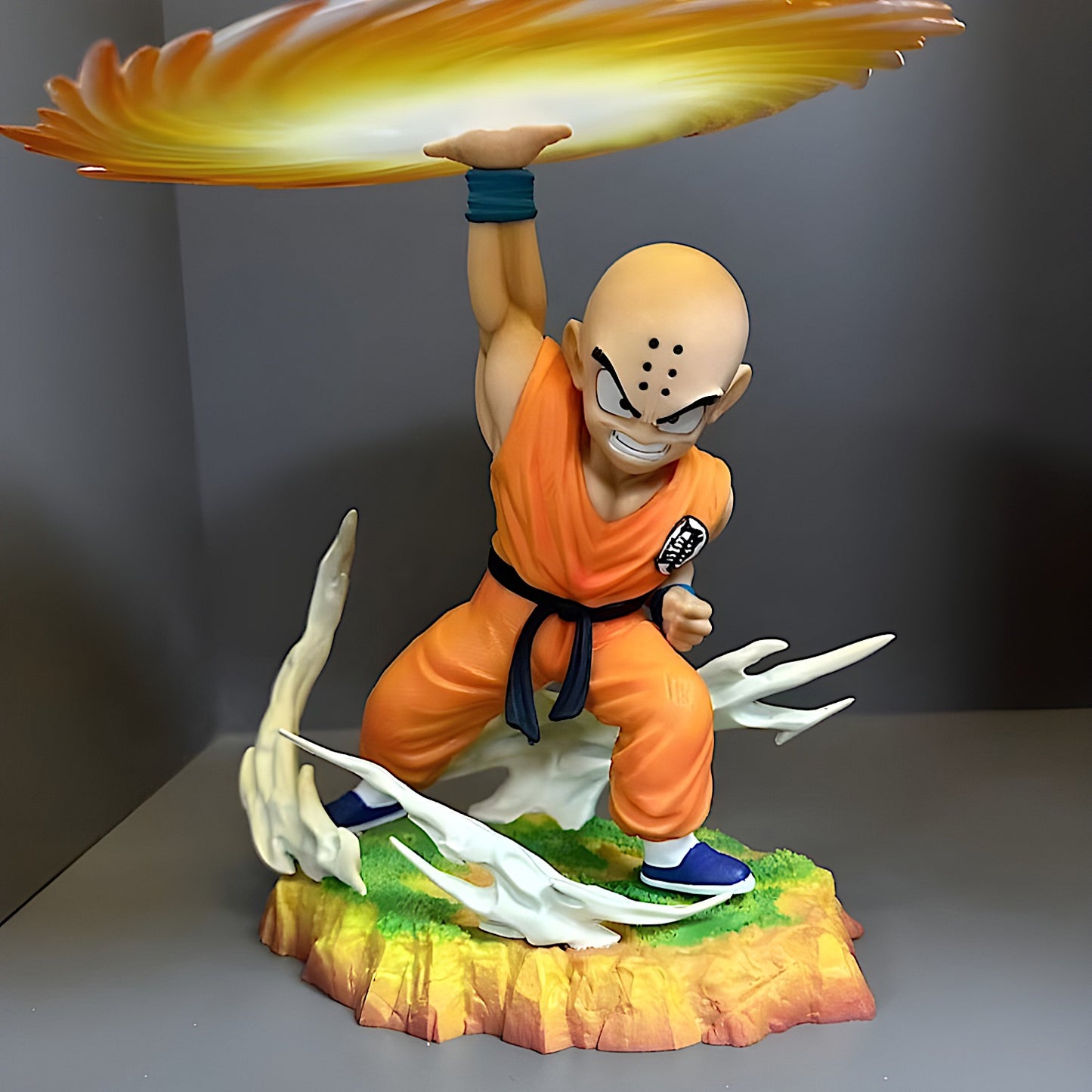 Dragon Ball Z Krillin Destructo Disc 18CM Anime PVC Figure