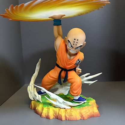 Dragon Ball Z Krillin Destructo Disc 18CM Anime PVC Figure
