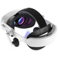 KIWI design K4 Duo 3 in 1 AIO Comfort Audio Head Strap with Battery for Meta Quest 3/3S Play with Enhanced Sound Effects