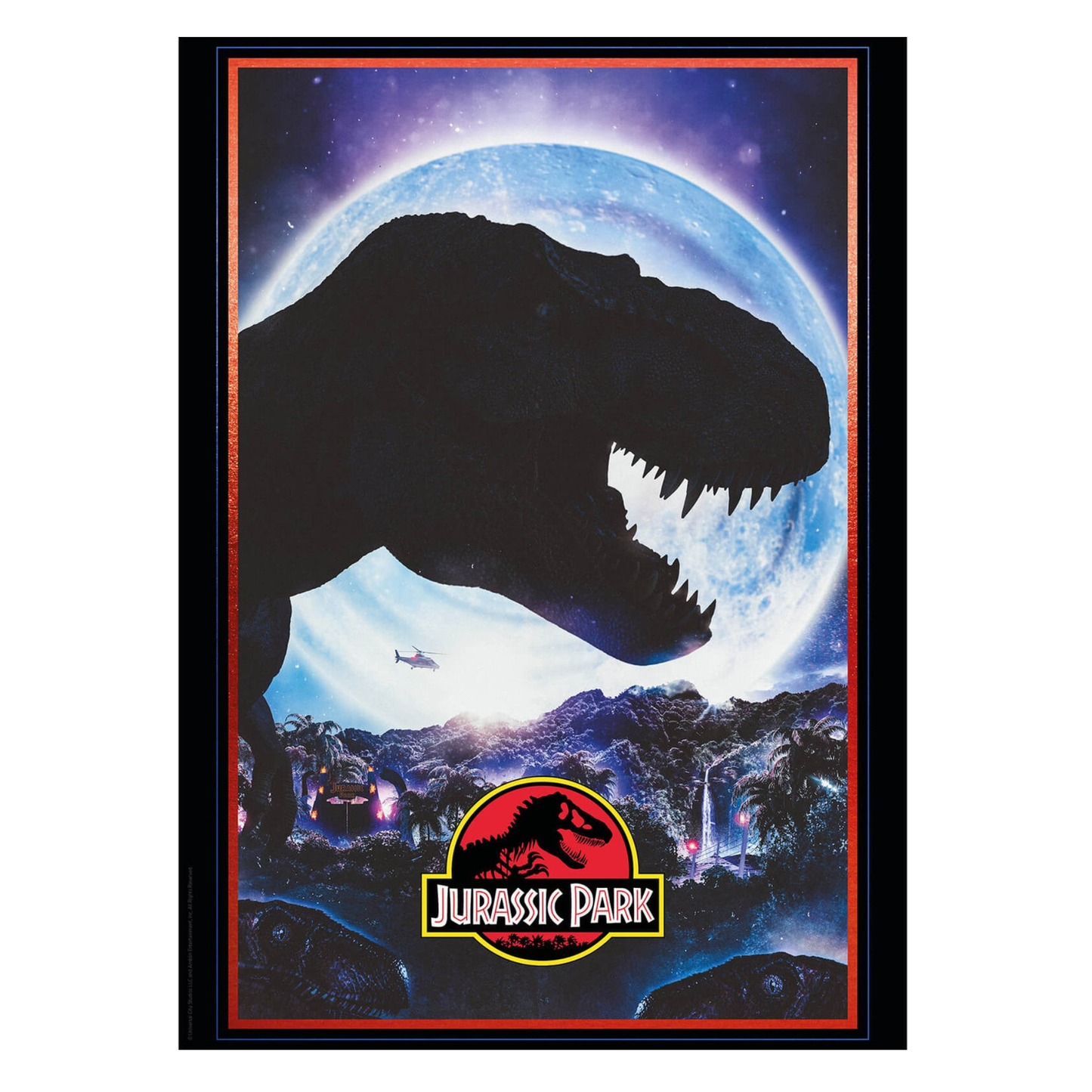 Fanattik Jurassic Park Limited Edition 30 x 40 cm Framed Print