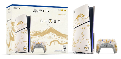 PlayStation 5 Console – Ghost of Yōtei Gold Limited Edition Bundle