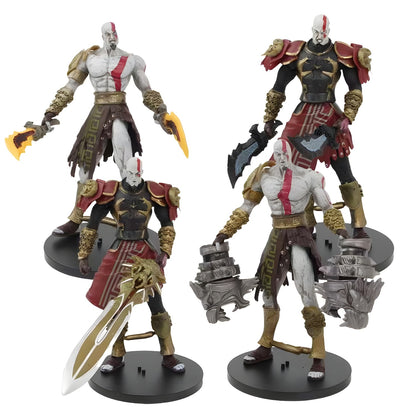 God Of War 3 Kratos 19CM PVC Figures - 4 Models