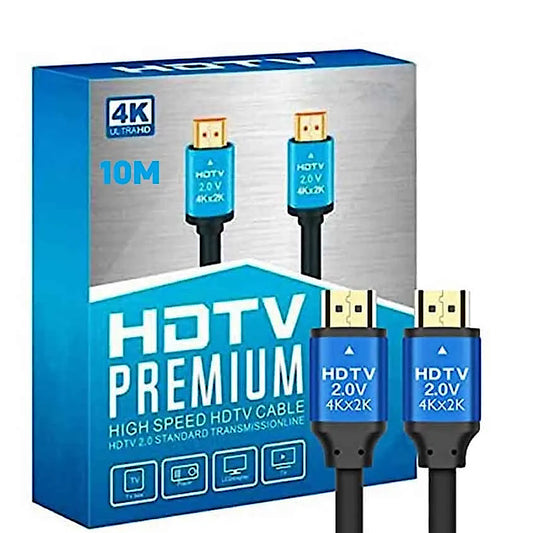 4K High Speed HDMI 2.0 Cable “Ultra”- HDMI 2.0 -Gold Plated-High Speed Data 18Gbps, 3D, 4K, HD 2160p - 10 Meters