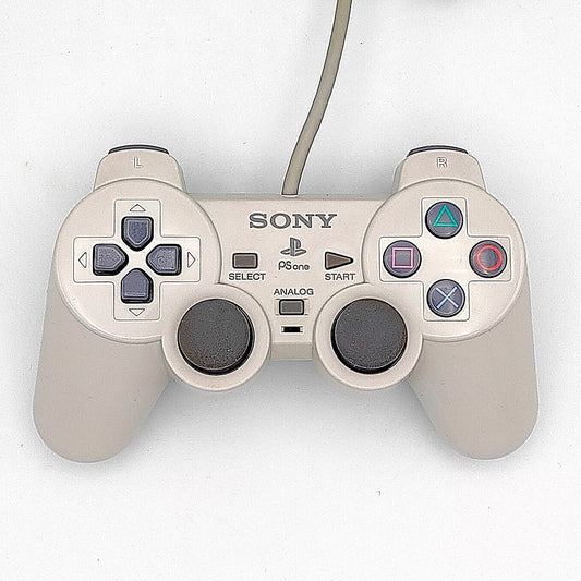 Sony Playstation PS1 DualShock Controller - White (USED)