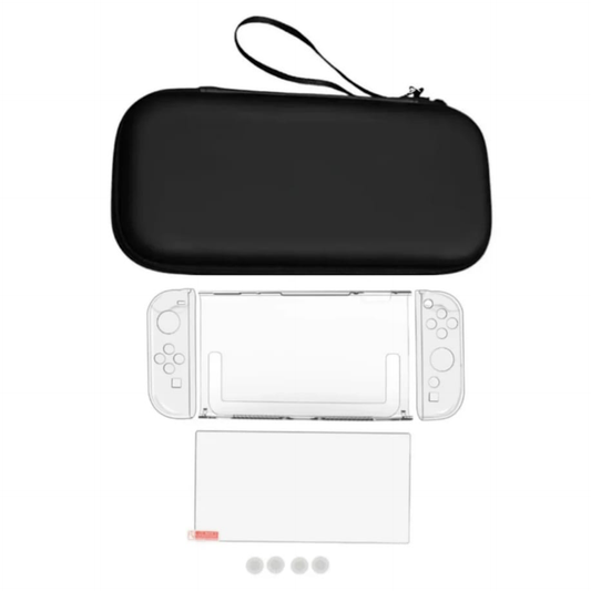 9 in 1 Protective Kit, Case with Protective Cover, Grips & Screen Protector for Nintendo Switch 2