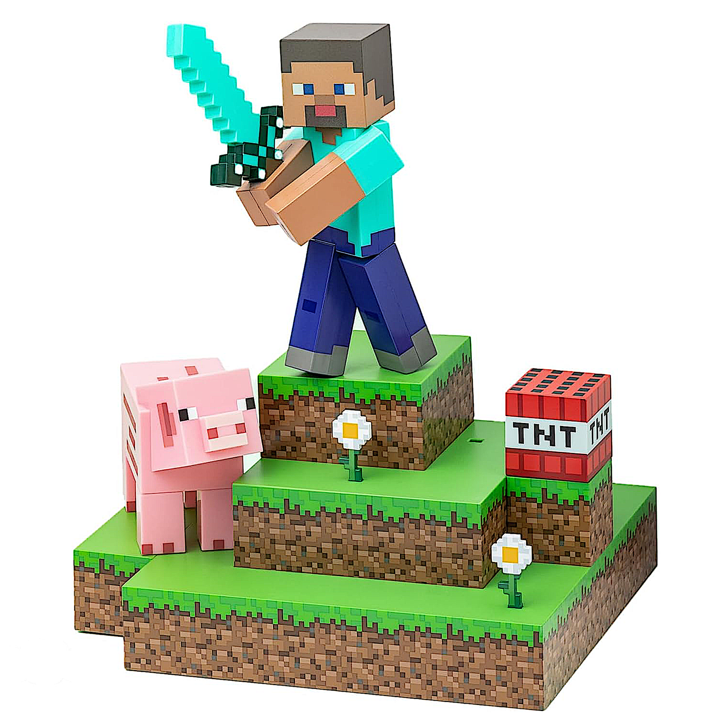 Paladone Minecraft Steve Diorama Large Light