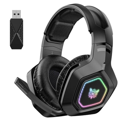 ONIKUMA B100 Headset Headworn Bluetooth 2.4g Wireless Wired Three Mode Lightweight E-Sports Gamer Headphone - White | Black